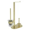 Portarotolo 3 funzioni Idrostile 330x527 mm oro spazzolato