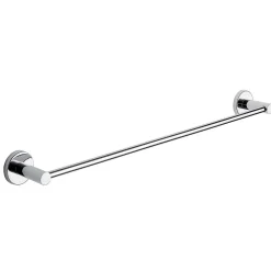 Portasalviette Felce Plus 60 cm cromato con biadesivo