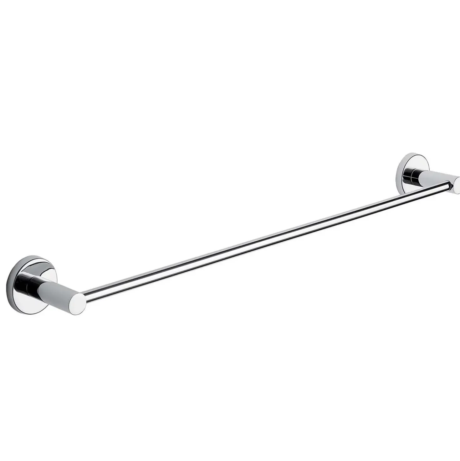 Portasalviette Felce Plus 60 cm cromato con biadesivo