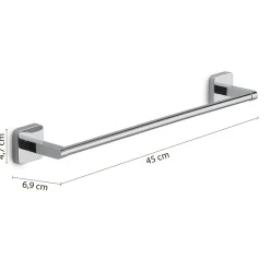 Portasalviette Tonga 45 cm cromato