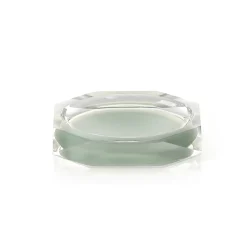 Portasapone bagno Chanelle in resina verde menta
