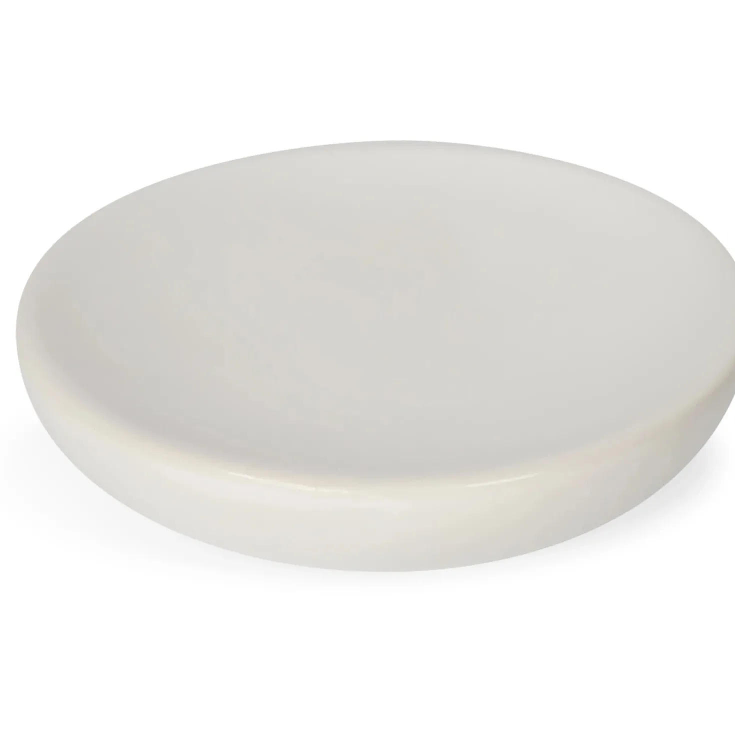 Portasapone bagno Clizia in ceramica bianco