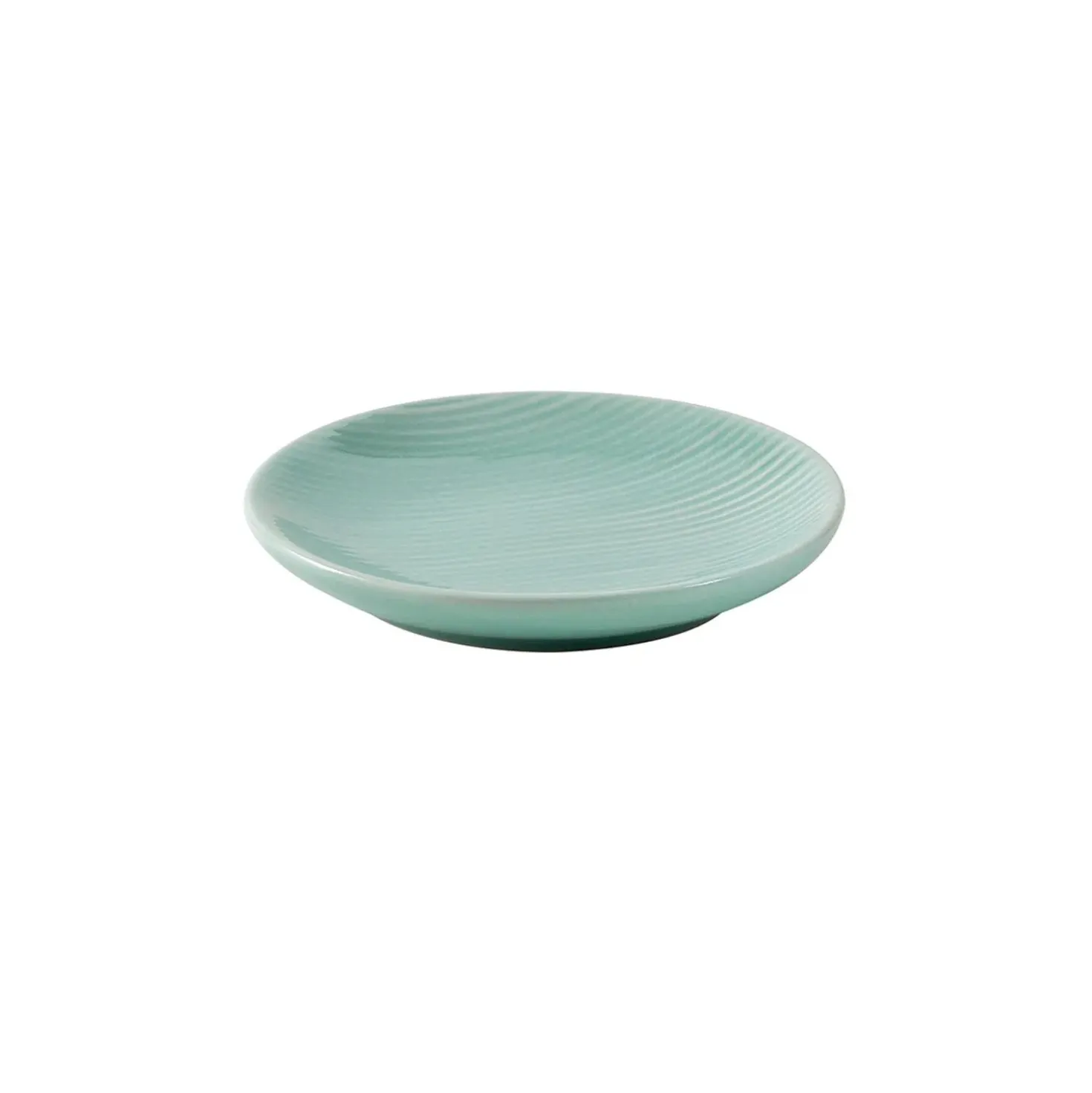Portasapone bagno Sabina in ceramica acquamarina