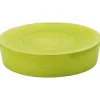 Portasapone bagno Sole in resina verde