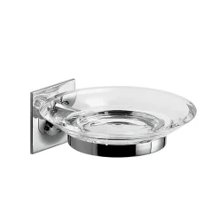 Portasapone bagno Wizard in ottone cromo