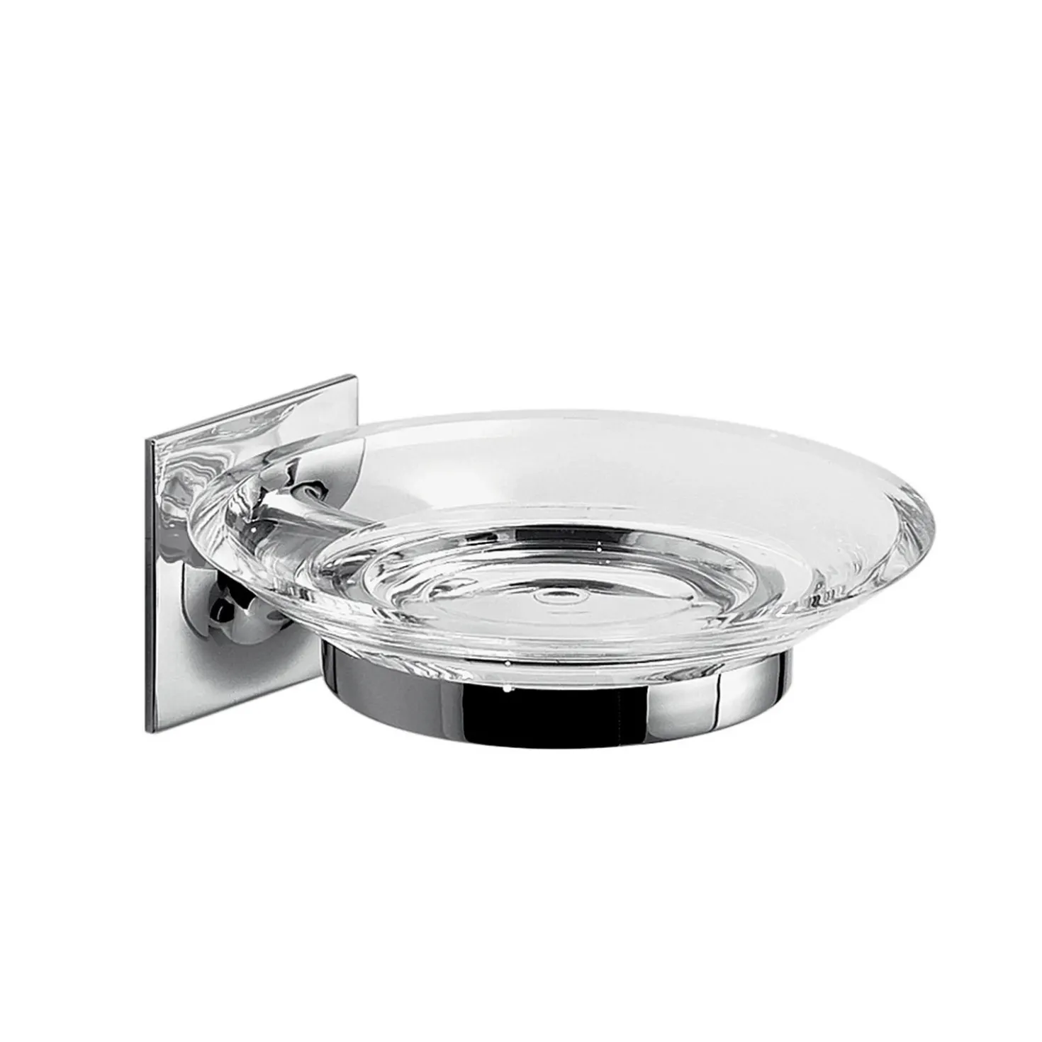 Portasapone bagno Wizard in ottone cromo
