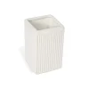 Portasapone da appoggio Zoè in ceramica bianco