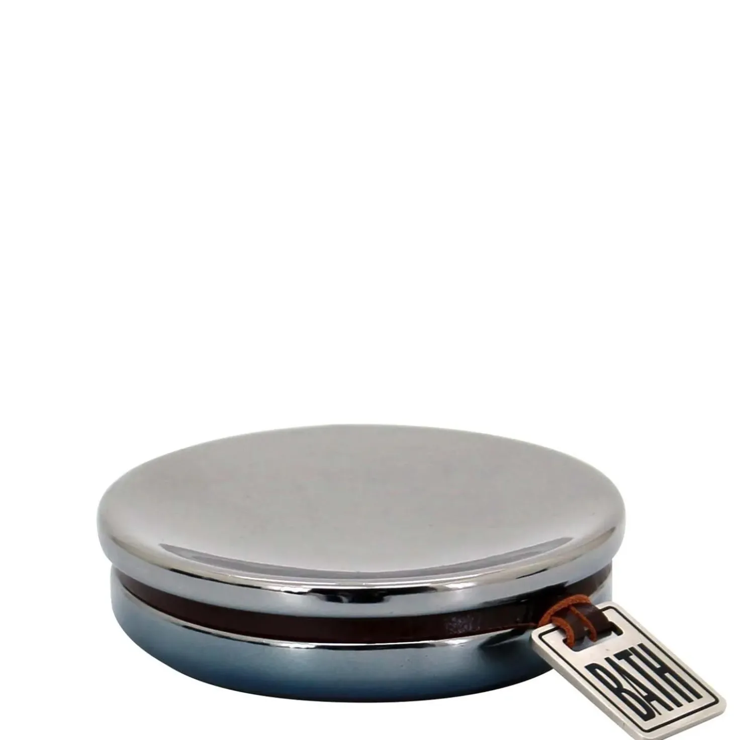Portasapone in ceramica Stark cromo/blu