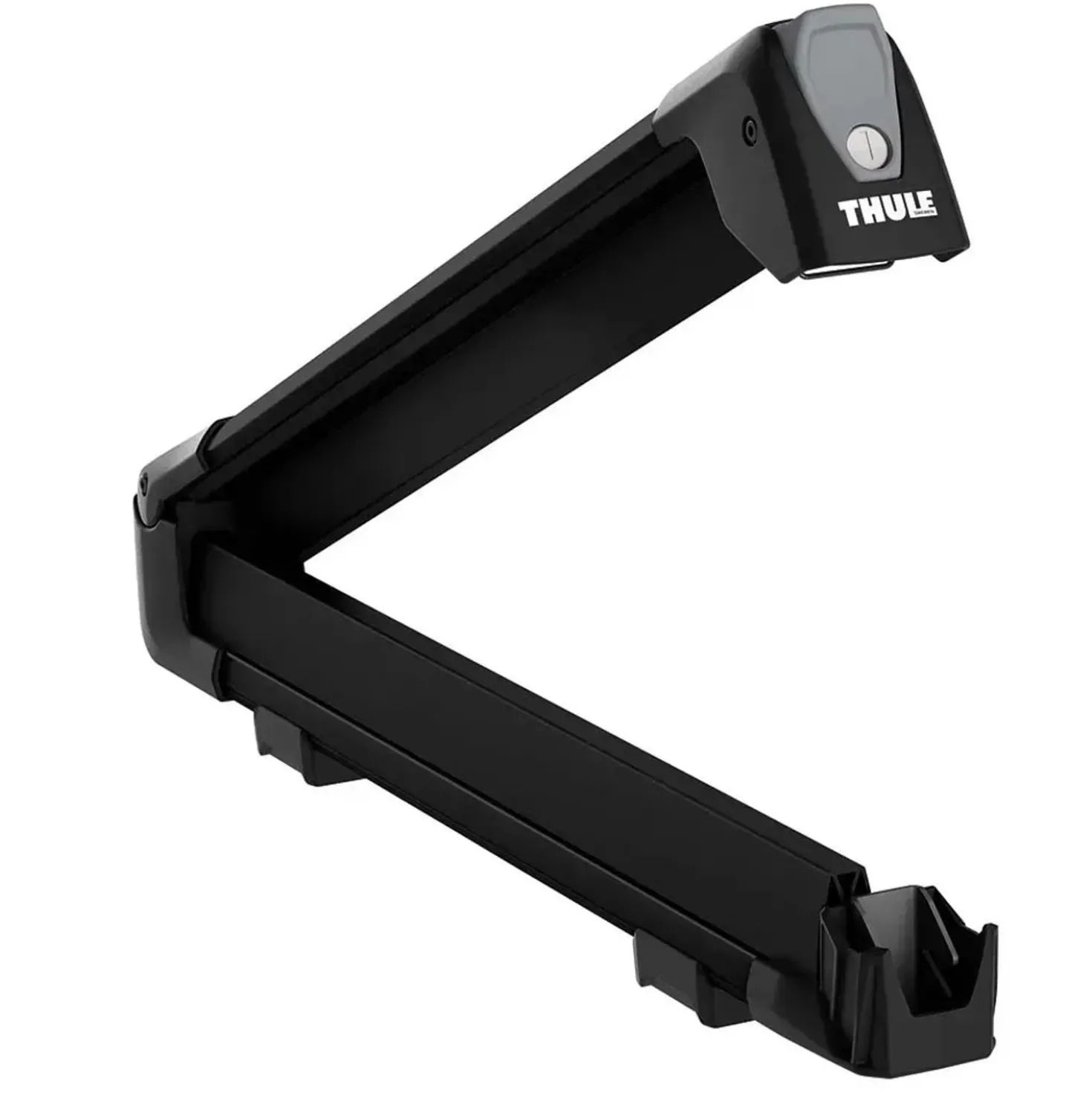 Portasci da tetto per auto SkiClick 4 paia nero
