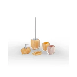 Portascopino bagno Chanelle H 45,7 cm pesca
