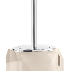 Portascopino bagno Chanelle H 45,7 cm tortora chiaro