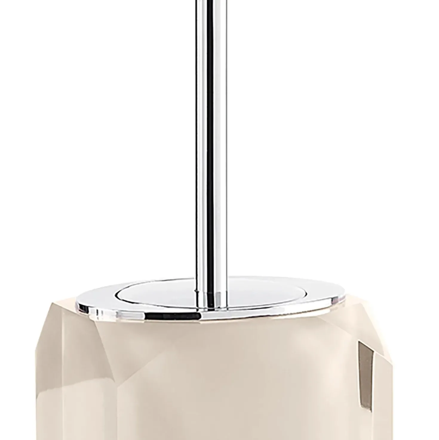 Portascopino bagno Chanelle H 45,7 cm tortora chiaro