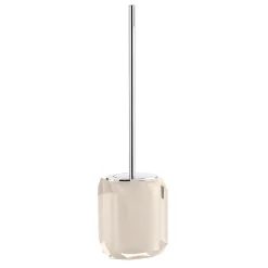 Portascopino bagno Chanelle H 45,7 cm tortora chiaro