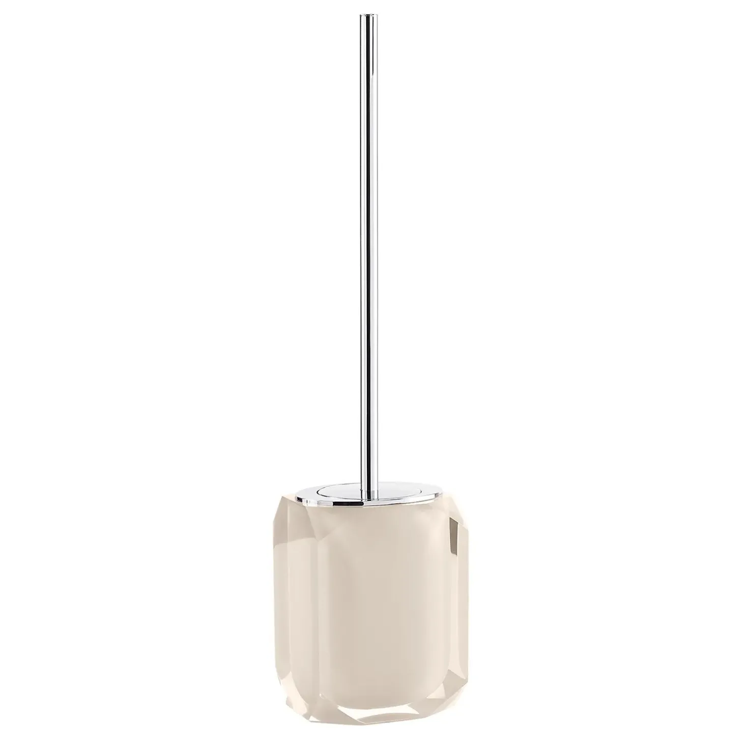 Portascopino bagno Chanelle H 45,7 cm tortora chiaro
