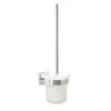 Portascopino bagno Ekkro EK221 H 39 cm cromato