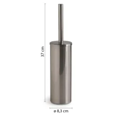 Portascopino bagno Fuji H 37 cm cromato