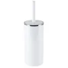 Portascopino bagno Ivory H 33 cm bianco cromato