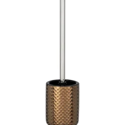 Portascopino bagno Keo H 39 cm rame