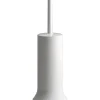 Portascopino bagno Peter H 41 cm bianco