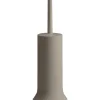 Portascopino bagno Peter H 41 cm tortora