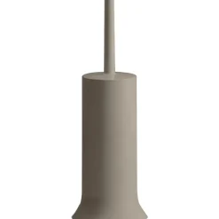 Portascopino bagno Peter H 41 cm tortora