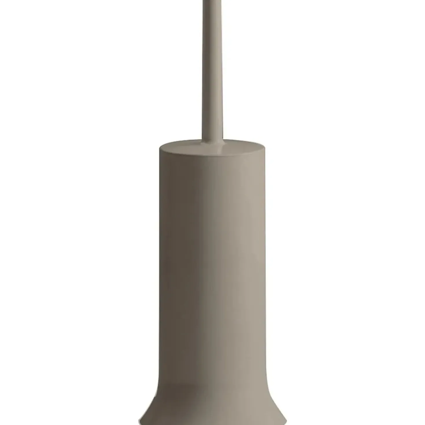 Portascopino bagno Peter H 41 cm tortora
