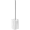 Portascopino bagno Plissè H 40 cm bianco