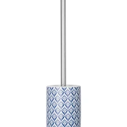 Portascopino bagno Wenko Lorca H 39 cm blu