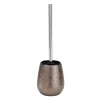 Portascopino bagno Wenko Marrakesh H 41 cm marrone