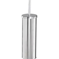 Portascopino bagno Wind H 38 cm cromato
