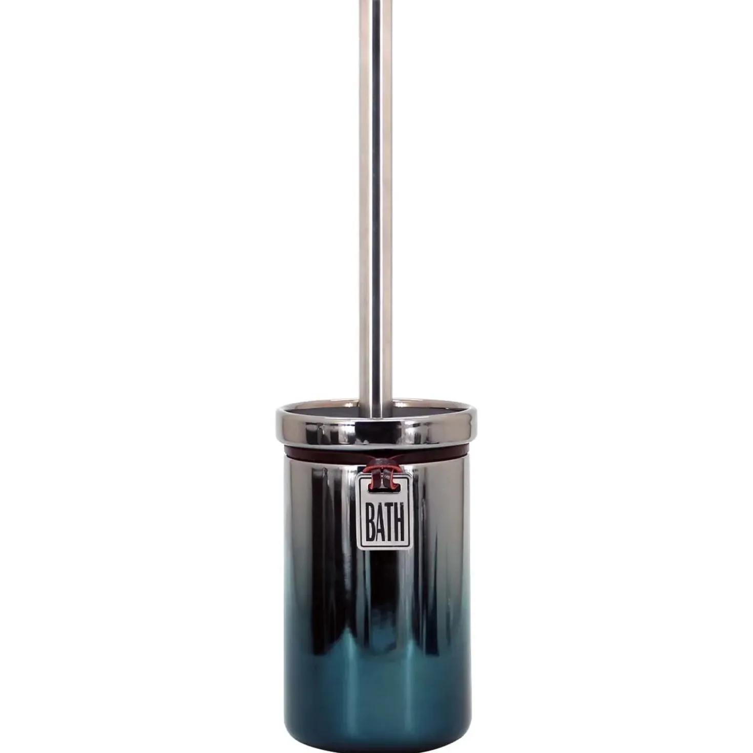 Portascopino in ceramica Stark cromo/blu