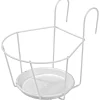 Portavaso da appendere bianco Ø 20 cm