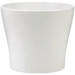 Portavaso da interno Scheurich 808 Ø 21 cm Panna