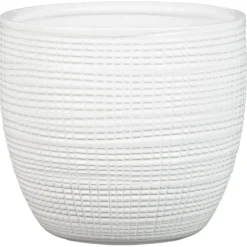 Portavaso da interno Scheurich 866 Ø 14 cm Panna