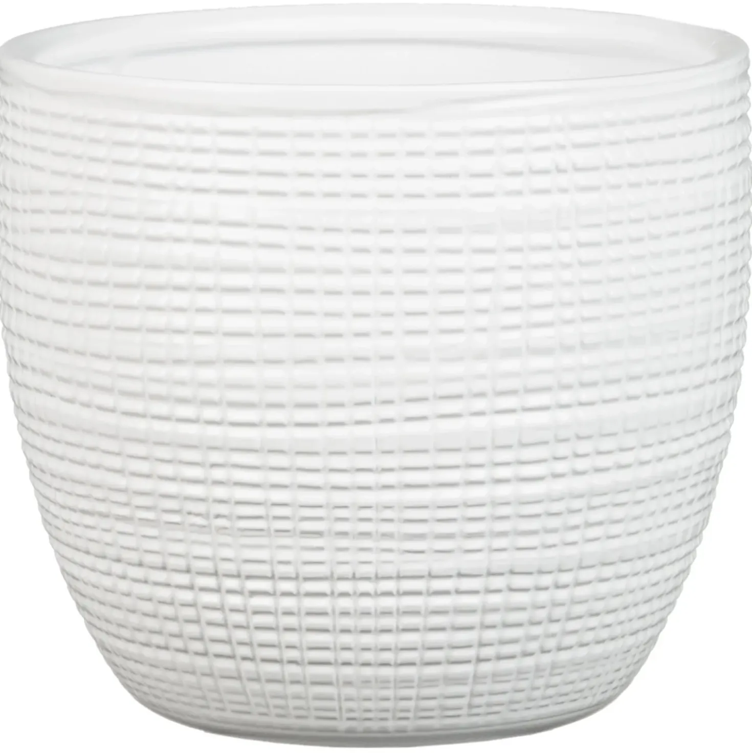 Portavaso da interno Scheurich 866 Ø 25 cm Panna