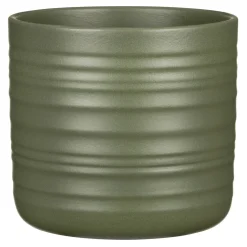 Portavaso Scheurich Cottage 850 Ø 23x20,7 cm Verde bosco