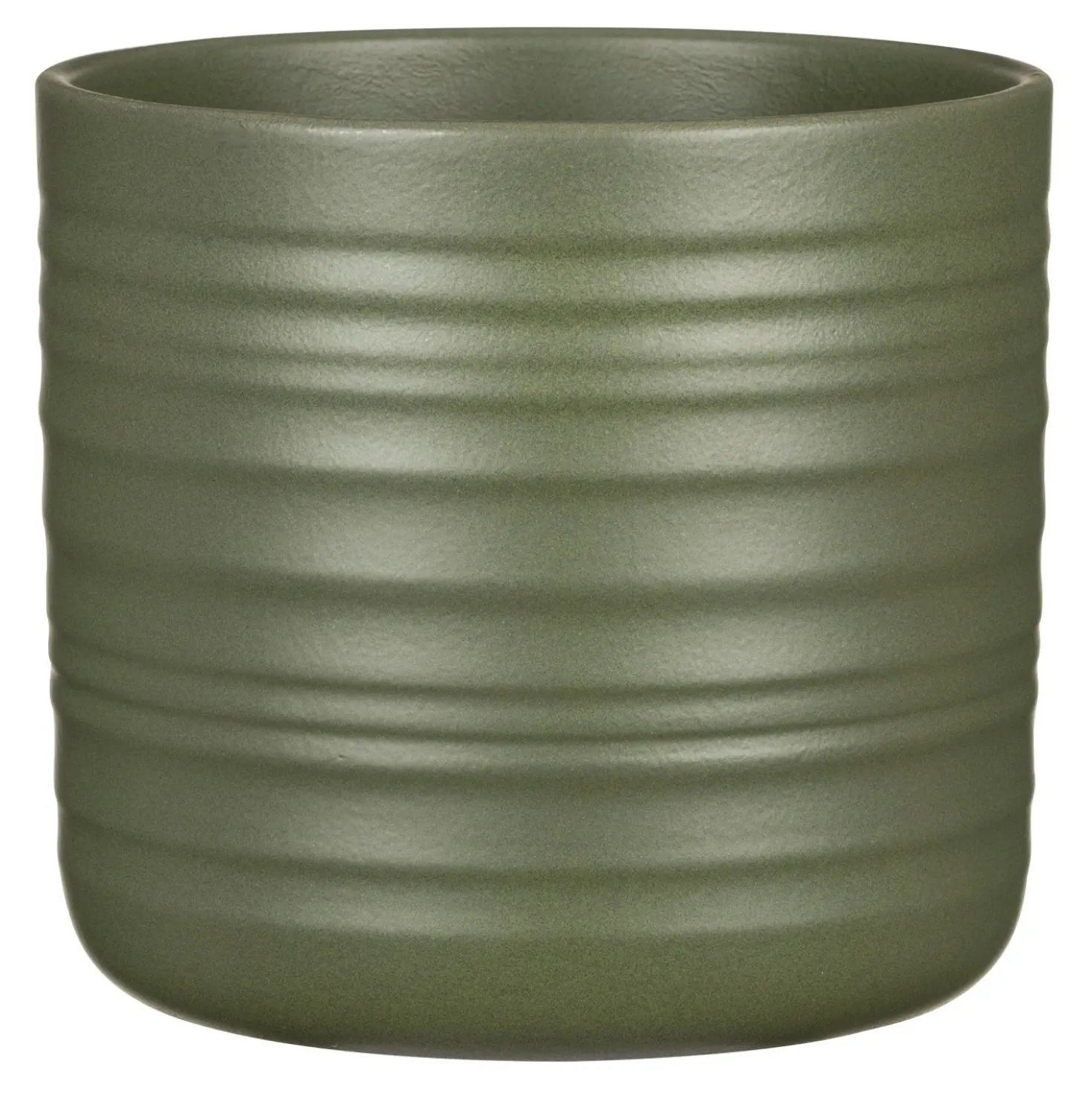 Portavaso Scheurich Cottage 850 Ø 23x20,7 cm Verde bosco