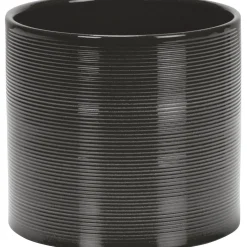 Portavaso Scheurich Glass Ø 14 x H 13 cm grigio