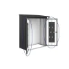 Porte per legnaia Biohort WoodStock 150 grigio scuro metallizzato