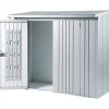 Porte per legnaia Biohort WoodStock 230 grigio scuro metallizzato