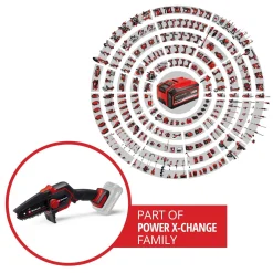 Potatore a batteria Einhell Pw X-Change GE-PS 18/15LiBL - Solo corpo macchina
