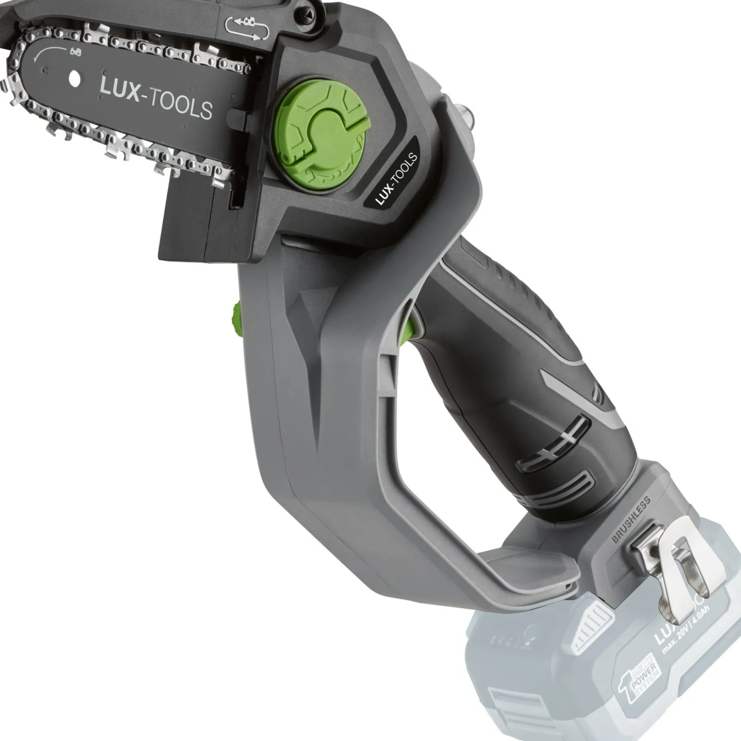 Potatore a batteria per rami LUX-TOOLS 1 PowerSystem A-EAS-20/154 20V