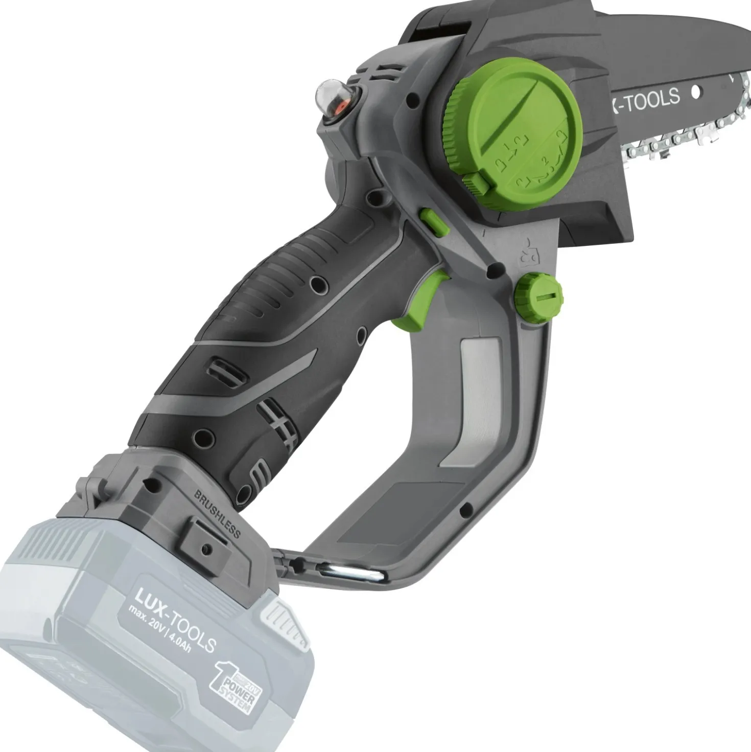 Potatore a batteria per rami LUX-TOOLS 1 PowerSystem A-EAS-20/154 20V