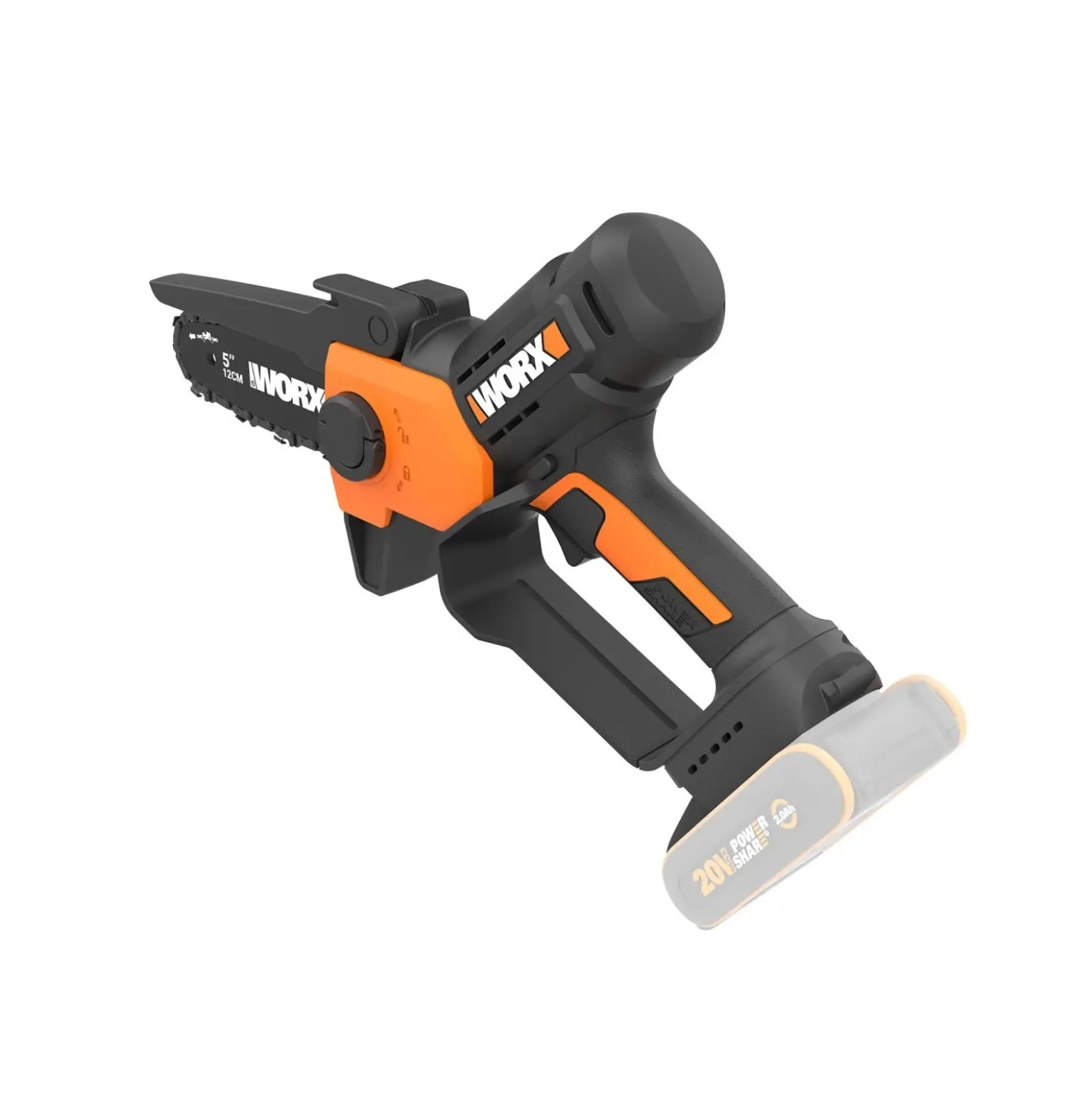 Potatore a batteria WG326E.9 Worx 20V 12cm - solo corpo macchina