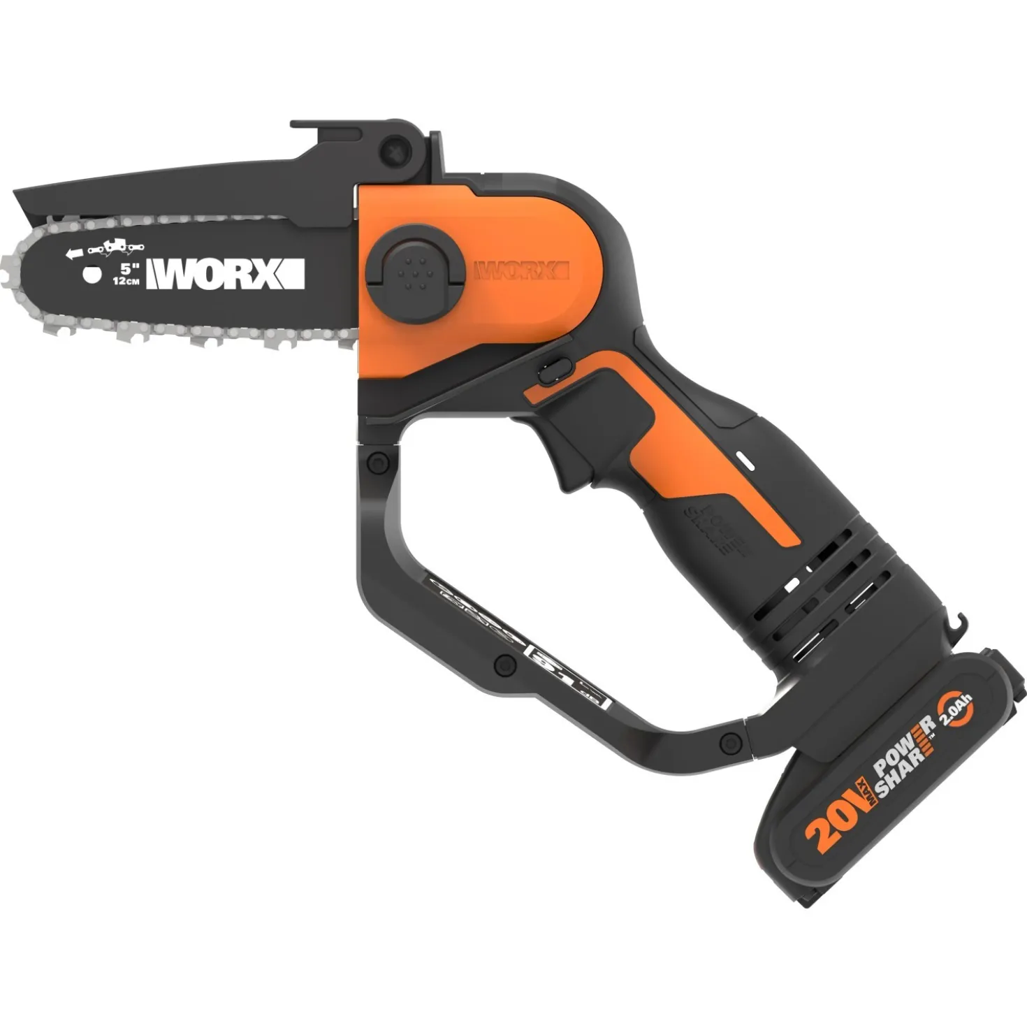 Potatore a batteria Worx WG324E 20 V 12 cm