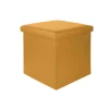 Pouf "ASHTON" senape
