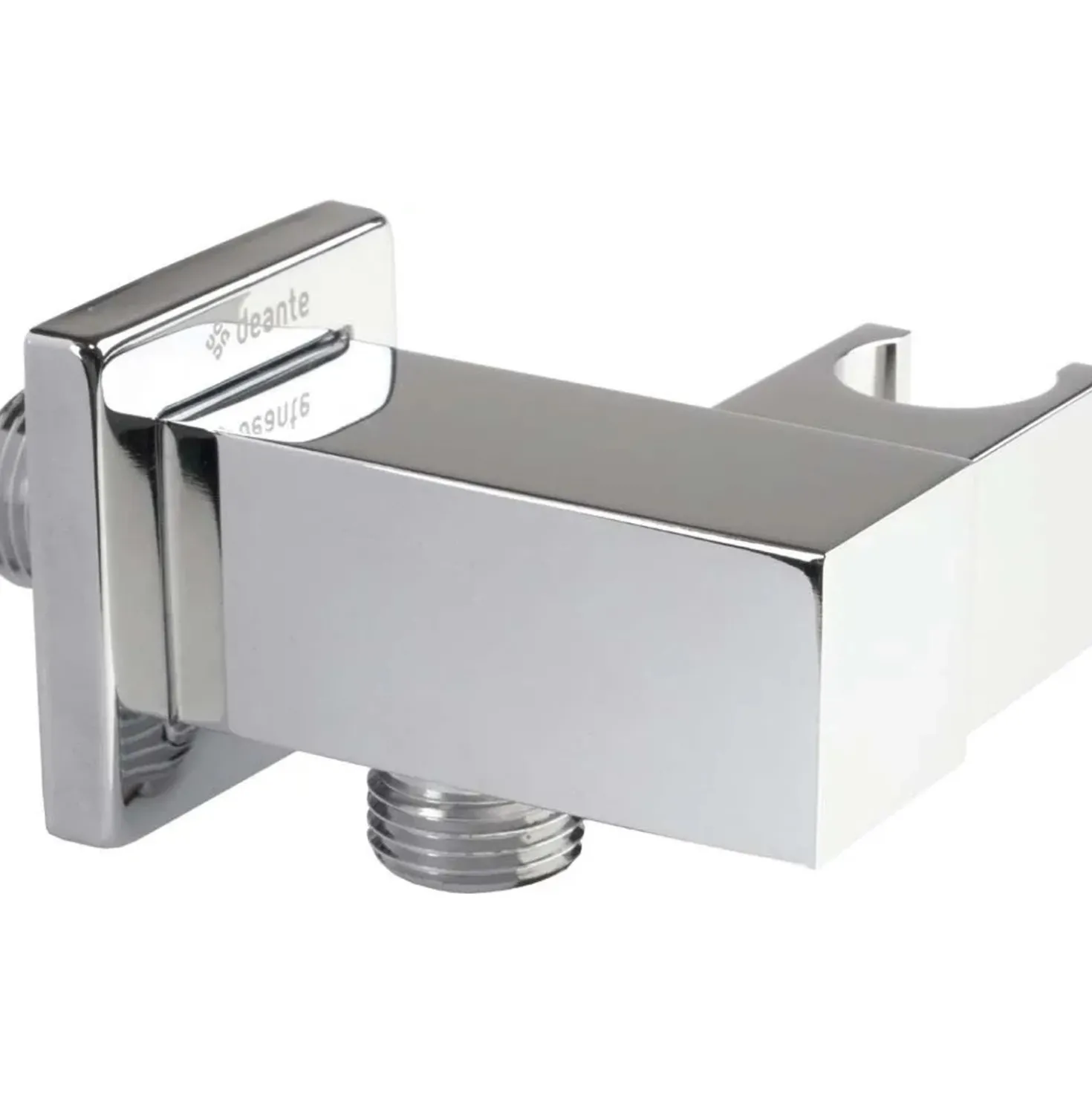 Presa acqua a parete quadrata con supporto doccetta Idrostile cromo
