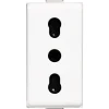 Presa bipasso standard Italia BTicino Matix 2P+T 10/16 A 1 modulo bianco