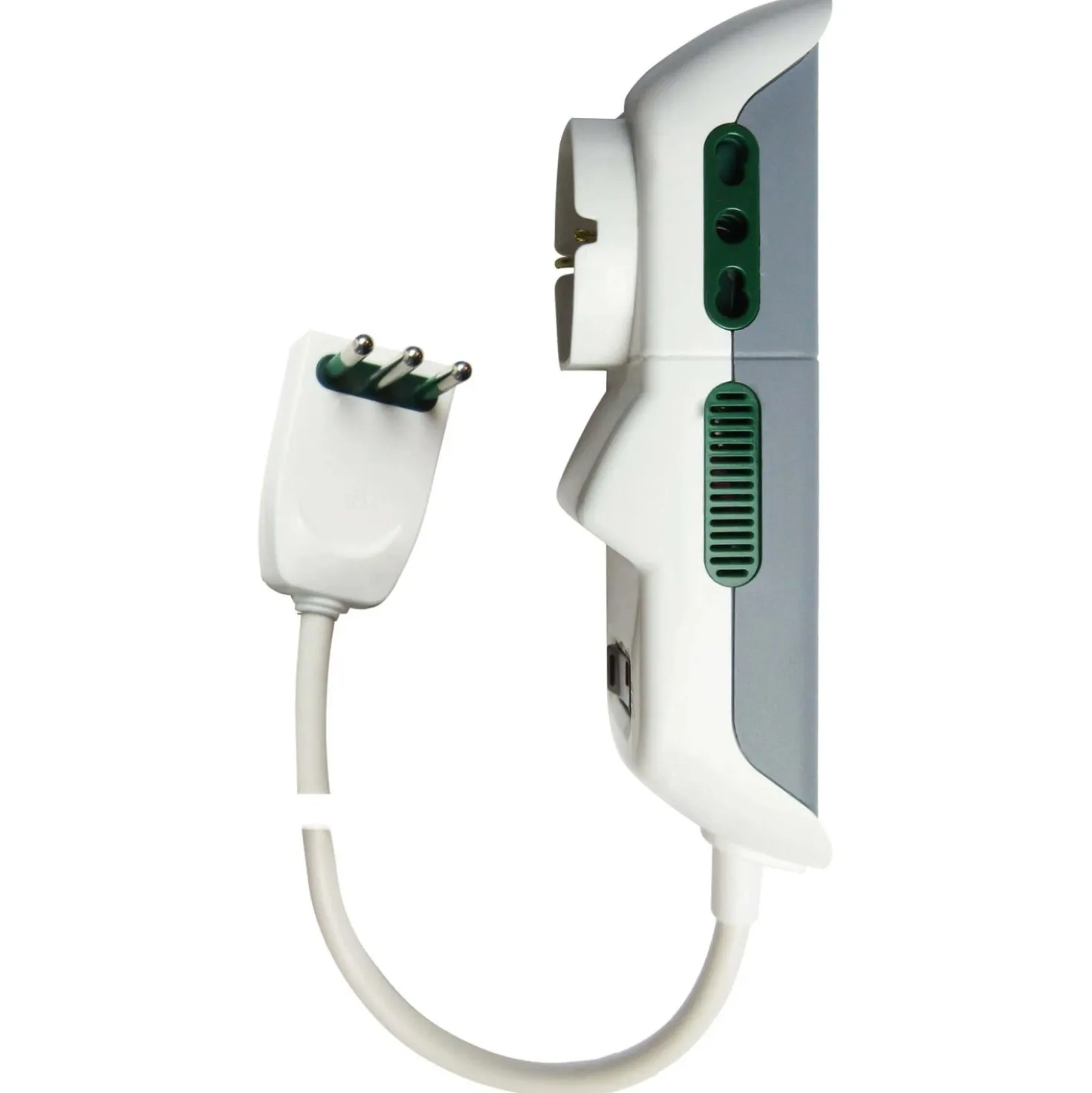 Presa multipla Vimar universale 3 uscite e 2 USB bianca