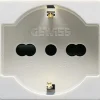 Presa 2P+T Gewiss System White 16 A 250 V ac bianca